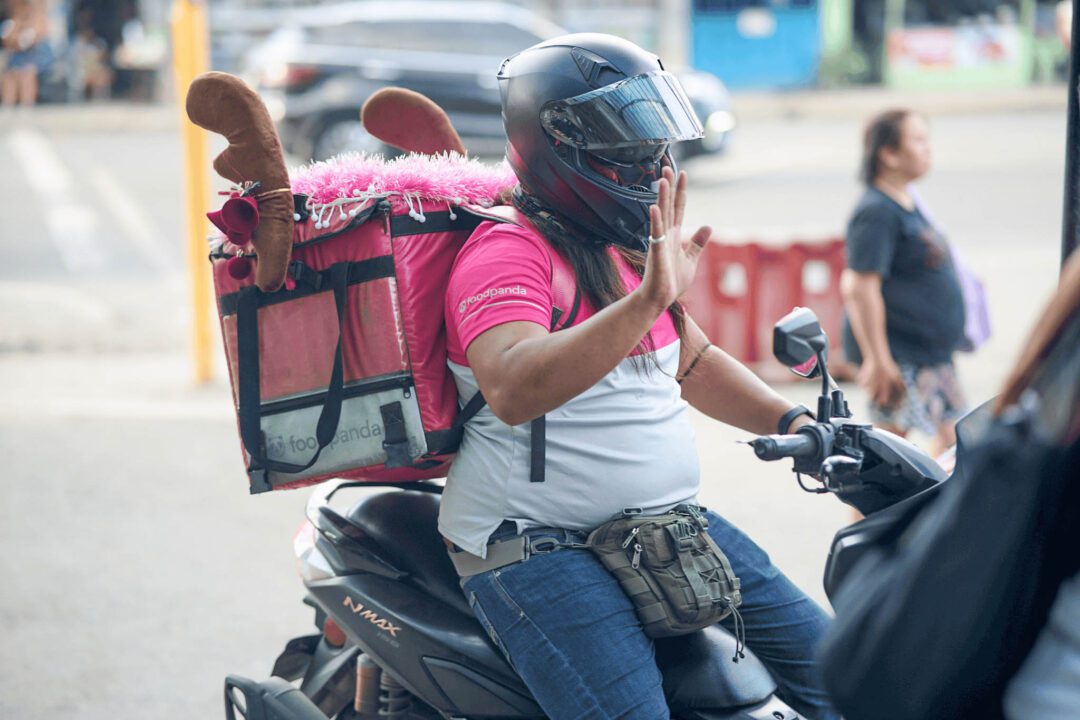 From Antlers to Fairy Lights: foodpanda Riders Spreading Joy on the Road