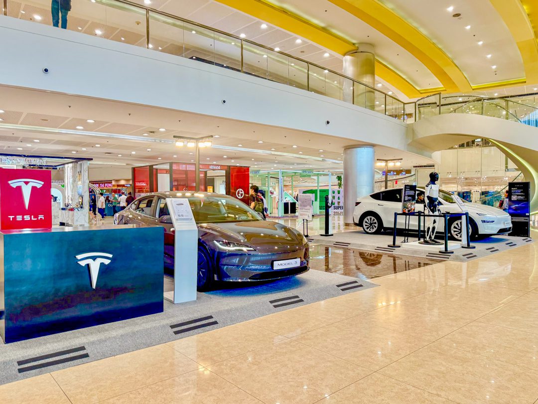 Drive Into the Future: Tesla Model 3 Arrives at SM Megamall