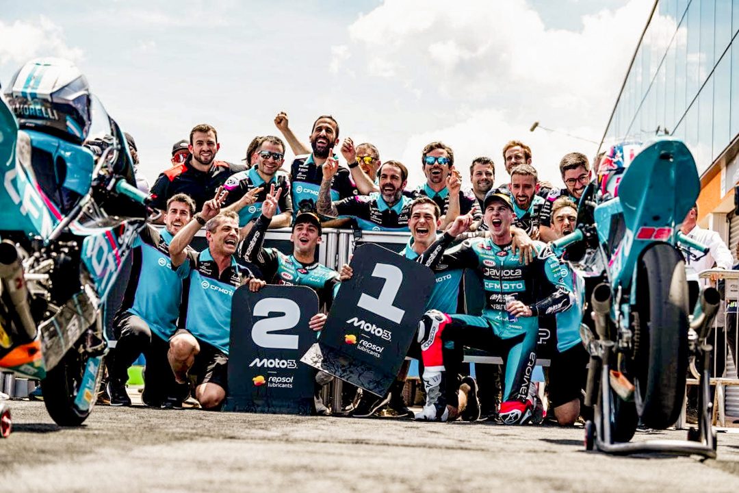 CFMOTO Aspar Team Shines With Historic 1–2 at Brazil GP